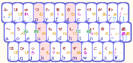 変形かえで配列2100-姫踊子草