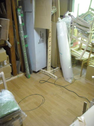 塗装作業場？