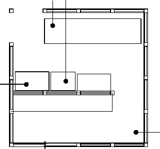 材料置き場の詳細図です