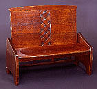 創作家具：矢澤金太郎の長椅子