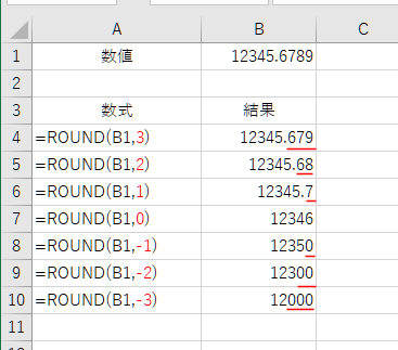 以下 エクセル 切り捨て 小数点